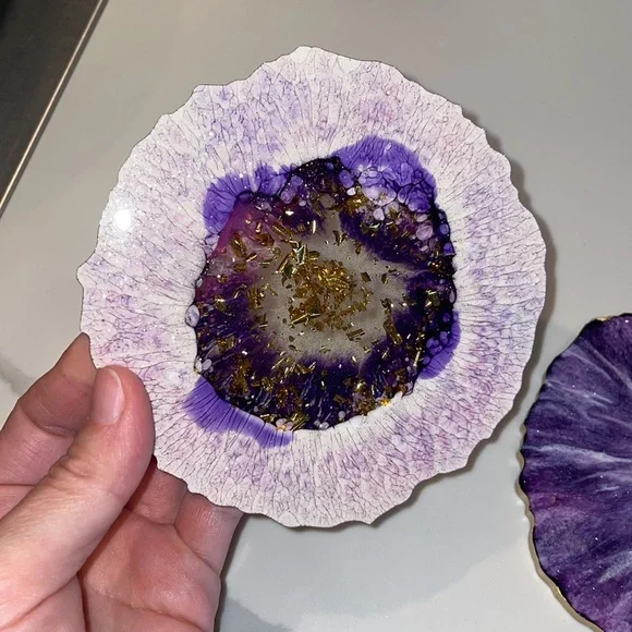 2 Custom made coasters